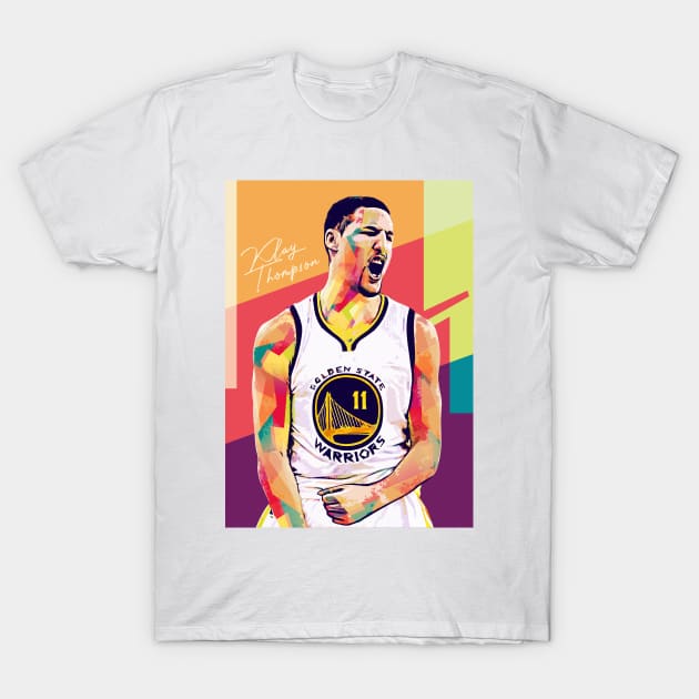 Klay Thompson T-Shirt by Creativedy Stuff